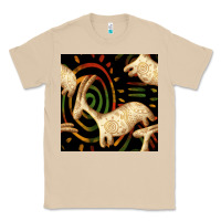 Mushroom african ethnic animal seamless pattern Classic Tee - BundleAndBundleShop