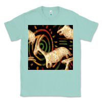 Seafoam african ethnic animal seamless pattern Classic Tee - BundleAndBundleShop