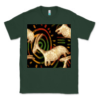 Sports Green african ethnic animal seamless pattern Classic Tee - BundleAndBundleShop