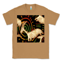 Toasted Coconut african ethnic animal seamless pattern Classic Tee - BundleAndBundleShop