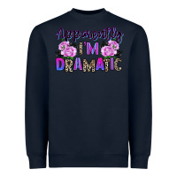 Navy apparently im dramatic Heavyweight Sweatshirt - texasbilliewilder