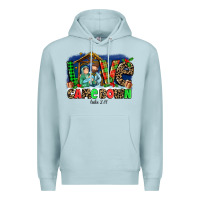 Blue Mist Love Came  Down Luke 2 11 Premium Hoodie - MaliasSmallBusiness