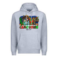 Heather Grey Love Came  Down Luke 2 11 Premium Hoodie - MaliasSmallBusiness