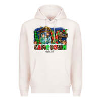 Pale Pink Love Came  Down Luke 2 11 Premium Hoodie - MaliasSmallBusiness