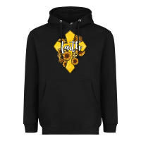 Black faith childhood cancer Heavyweight Hoodie - Jasminsmagicworld