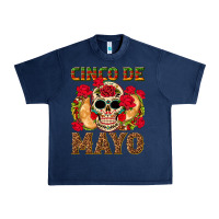 Navy Cinco de Mayo Urban Heavy Tee - texasbilliewilder