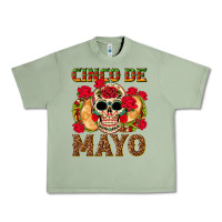 Oil Green Cinco de Mayo Urban Heavy Tee - texasbilliewilder