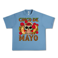 Pebble Blue Cinco de Mayo Urban Heavy Tee - texasbilliewilder
