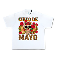 White Cinco de Mayo Urban Heavy Tee - texasbilliewilder