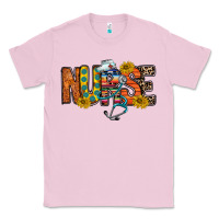 Bubblegum Pink nurse western Classic Tee - RacoonDesign