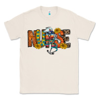 Natural nurse western Classic Tee - RacoonDesign