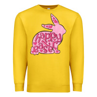Lemon happy easter rabbit Premium Sweatshirt - MaliasSmallBusiness