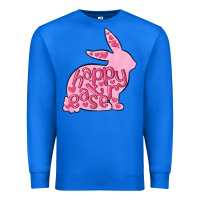 True Royal happy easter rabbit Premium Sweatshirt - MaliasSmallBusiness
