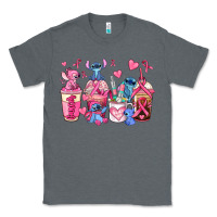 Charcoal Heather breast cancer stitch coffee cups Classic Tee - AdoDesignShop