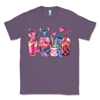 Lavender breast cancer stitch coffee cups Classic Tee - AdoDesignShop