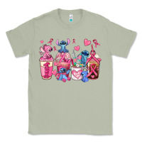 Matcha breast cancer stitch coffee cups Classic Tee - AdoDesignShop