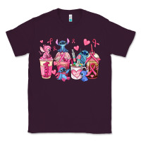 Plum breast cancer stitch coffee cups Classic Tee - AdoDesignShop