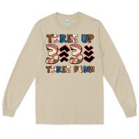 Mushroom three up three down Long Sleeve Tee - AdoDesignShop