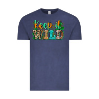 Vintage Denim keep it wild Vintage Tee - Zillion Design Studio