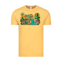 Vintage Mustard keep it wild Vintage Tee - Zillion Design Studio