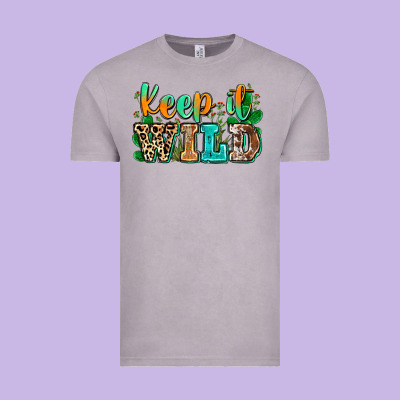 Keep It Wild Vintage Tee Designed By Zillion Design Studio