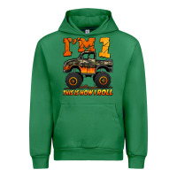 Emerald i'm one this is how i roll monster truck birthday Urban Hoodie - Jasminsmagicworld