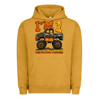 Pigment Peanut Butter i'm one this is how i roll monster truck birthday Urban Hoodie - Jasminsmagicworld