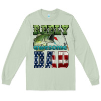 Matcha reely awesome dad Long Sleeve Tee - HRA Design Shop