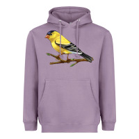 Lavender American Goldfinch Heavyweight Hoodie - LillyAllenDesigns