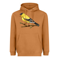Meerkat American Goldfinch Heavyweight Hoodie - LillyAllenDesigns