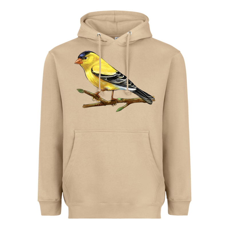 American Goldfinch Heavyweight Hoodie by LillyAllenDesigns | Teevron