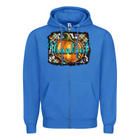 True Royal Thankful Pumpkin Zipper Hoodie - Artiststas