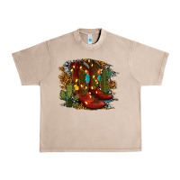 French Oak christmas cowboy boots Urban Heavy Tee - RanaPortraitStore
