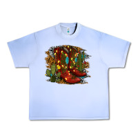 Grape Ice christmas cowboy boots Urban Heavy Tee - RanaPortraitStore