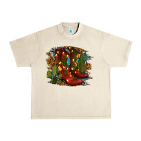 Sandshell christmas cowboy boots Urban Heavy Tee - RanaPortraitStore
