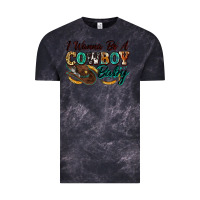 Cloud Black i wanna be a cowboy baby Vintage Tee - Zillion Design Studio
