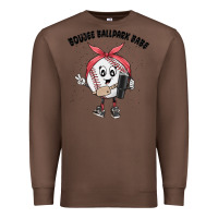 Chestnut boujee ballpark babe Premium Sweatshirt - MaliasSmallBusiness