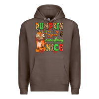Coffee Pumpkin Spice And Everything Nice Premium Hoodie - MaliasSmallBusiness