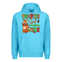 Pumpkin Spice And Everything Nice Premium Hoodie | Teevron