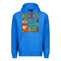 True Royal Pumpkin Spice And Everything Nice Premium Hoodie - MaliasSmallBusiness