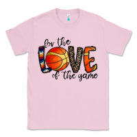Bubblegum Pink for the love of the game basketball Classic Tee - CowhideDigitalArt
