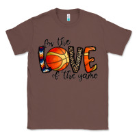 Chestnut for the love of the game basketball Classic Tee - CowhideDigitalArt