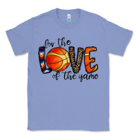 Colony Blue for the love of the game basketball Classic Tee - CowhideDigitalArt