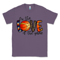 Lavender for the love of the game basketball Classic Tee - CowhideDigitalArt
