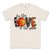 Natural for the love of the game basketball Classic Tee - CowhideDigitalArt