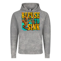 Cloud Rock refuse to sink western Vintage Hoodie - texasbilliewilder