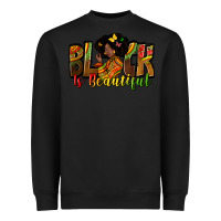 Black black is beautiful Heavyweight Sweatshirt - Zillion Design Studio