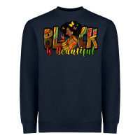 Navy black is beautiful Heavyweight Sweatshirt - Zillion Design Studio