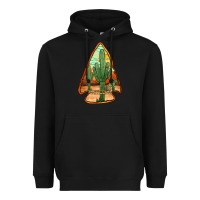 Black desert cactus arrowhead Heavyweight Hoodie - Jasminsmagicworld