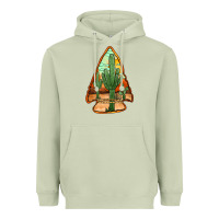 Matcha desert cactus arrowhead Heavyweight Hoodie - Jasminsmagicworld